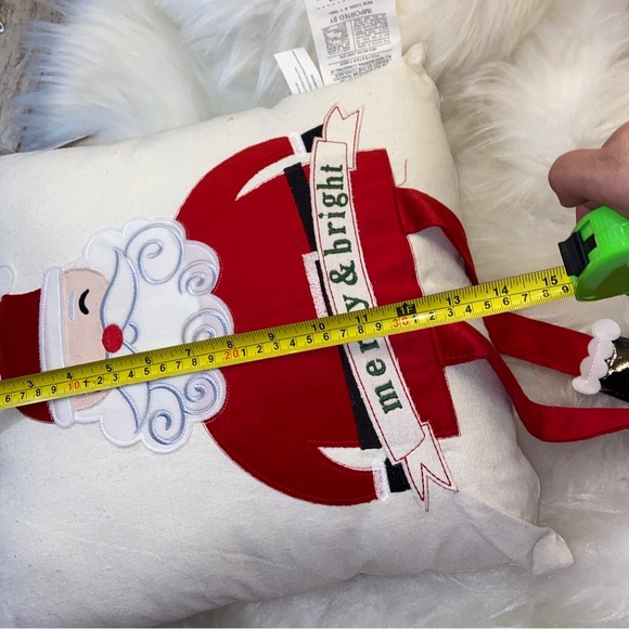 Cushion Invisible Zipper Soft Pillow for Christmas Decor 15x15 Inch - Picture 7 of 7